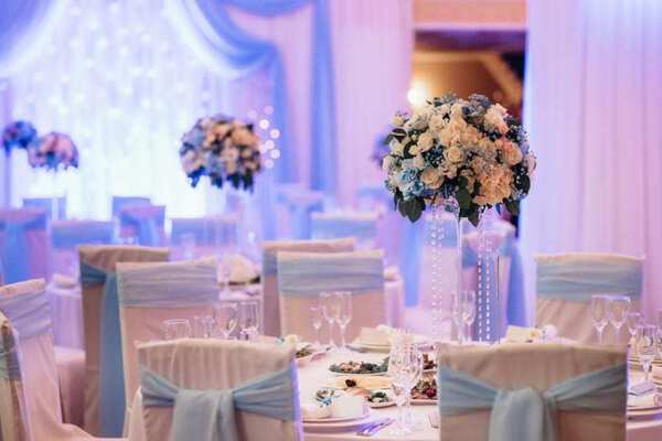 Wedding in a Dry Hire Venue